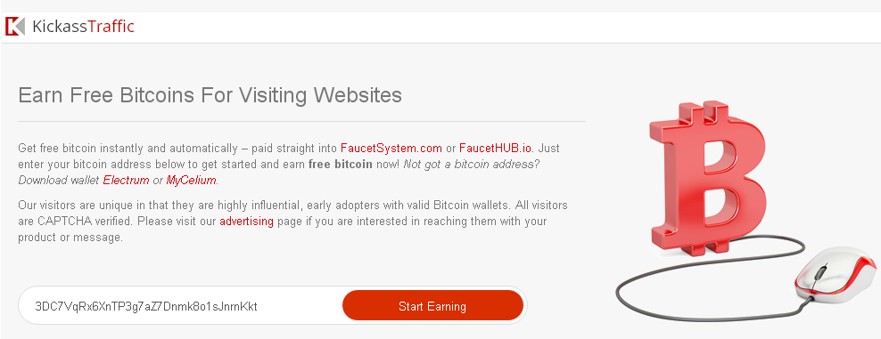 Very Quick To Claim Bitcoins For Real With Kickass Traffic Online Gigs - 